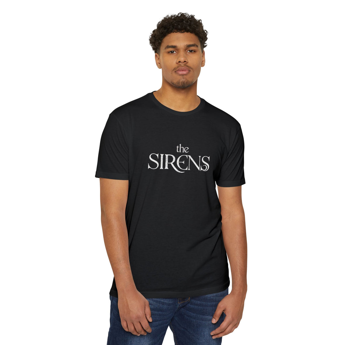 THE SIRENS Black Jersey T-shirt