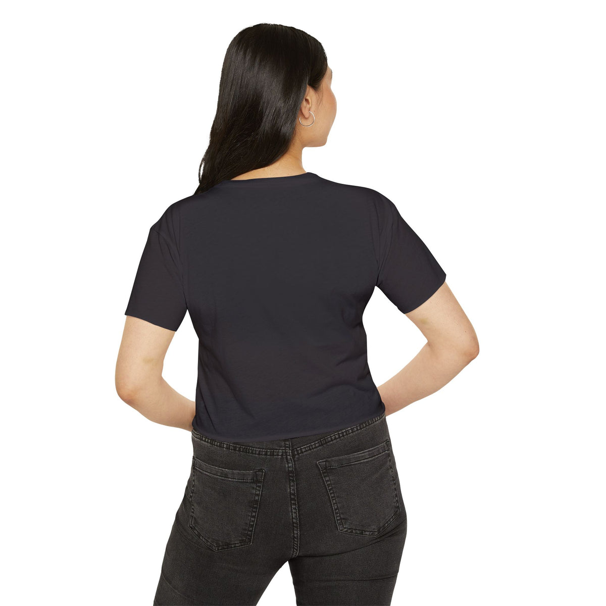 THE SIRENS Black Crop Top