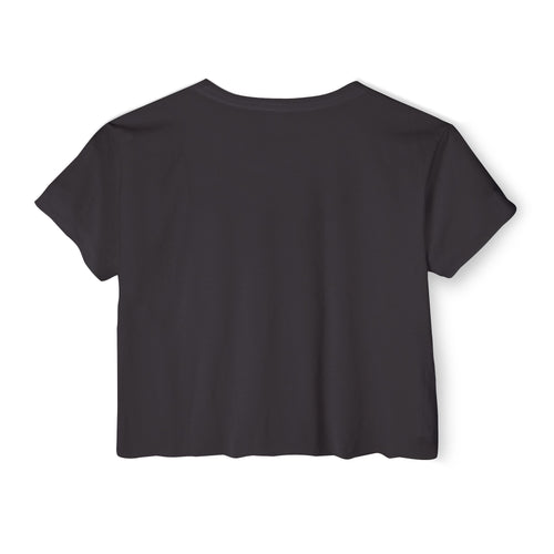 THE SIRENS Black Crop Top